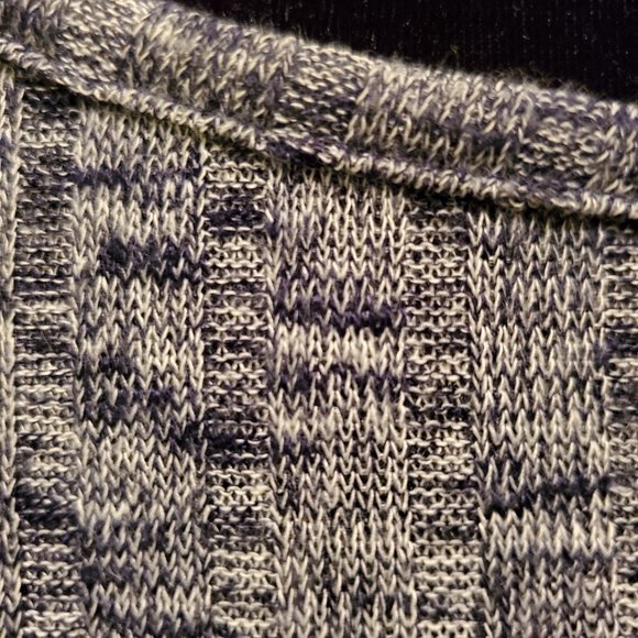 Heathered Navy Tunic Sweater - Picture 5 of 5